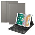 thumbnail image 1 of Para iPad Air (2013)/Air 2/9,7 pulgadas (2017)/(2018) Funda de cuero con teclado Bluetooth y soporte con ranura para bolígrafo, 1 of 5