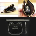thumbnail image 4 of yuksok 3Pcs Key Bag Handbag Pattern Acrylic Stencil Template Leather, 4 of 9
