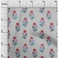 thumbnail image 1 of oneOone Polyester Lycra Fabric Leaves & Floral Block Decor Fabric Printed BTY 56 Inch Wide, 1 of 4