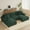 3 SEATER[Double Chaise Lounge]|Corduroy-Hunter Green, variant on UIXE 118" Modular Sectional Sofa, U Shaped Cloud Couch for Living Room, 3-Seat, Hunter Green