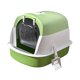 thumbnail image 2 of Caja de Arena para Gatos Yuyangstore Cerrada Desmontable Verde, 2 of 8
