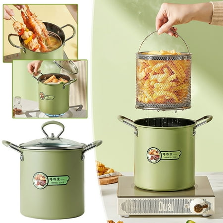 

100Fens This Mini Fryer Is Perfect For Placing On Any Kitchen Countertop And Is Perfect For Quickly And Easily Frying Small Batches Of Food.