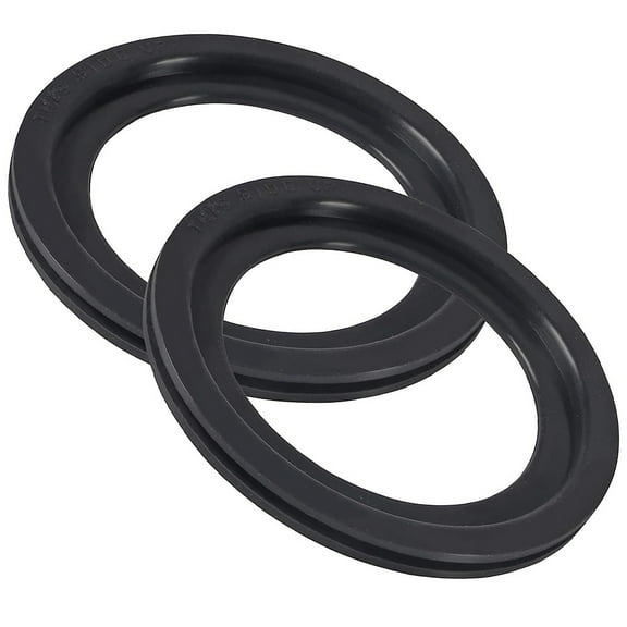 OATIPHO 2pcs Toilet Flange Sealing Connector Durable Rubber Prevents Leak For RV Enthusiasts