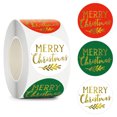 thumbnail image 2 of Roll-pack pegatinas de estampado en caliente decoración de vacaciones de Navidad regalos serie etiqueta adhesiva JAMW Sencillez, 2 of 5