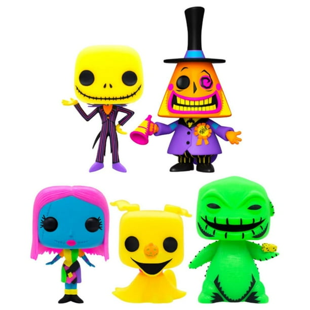 Set de figuras Funko Disney NBC Pop Nightmare Christmas, paquete de 5