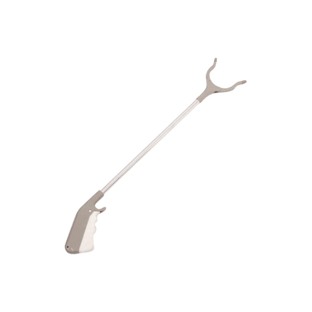 Kenally Extensor de recolector de basura, herramienta de recolección de basura plegable portátil, recogedor de recolección de acero Jardín y Patio