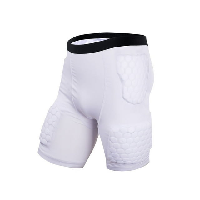 Chandail de Compression Rembourré pour Homme Protecteur de Côtes de Football, Coussinets de Poitrine et d'Épaule pour Football, Baseball, Basketball Équipement de Protection Résistant aux Impacts, Chandail de Sport Respirant