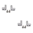 thumbnail image 2 of maskred Improve Handling And Performance With Servo Base For ECX 1/12 RC RGT 136100 Compatible With ECX 1/12 Rc RGT 136100 silver 2Set, 2 of 6
