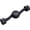 black, variant on Front Load Washer Door Prop, Washing Machine Door Prop Open to Prevent Odors with 3 Adhesive Metal Catch, Door Holder to Keep Door Open (Black)