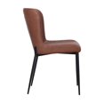 thumbnail image 2 of Creative Images Dining Chair with PU Seat and Black Metal legs, Set of 2, 2 of 7