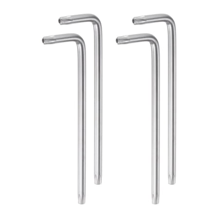 Uxcell 4pack Torx Hex Key Wrench T40 High Carbon Steel Star Hex Wrench