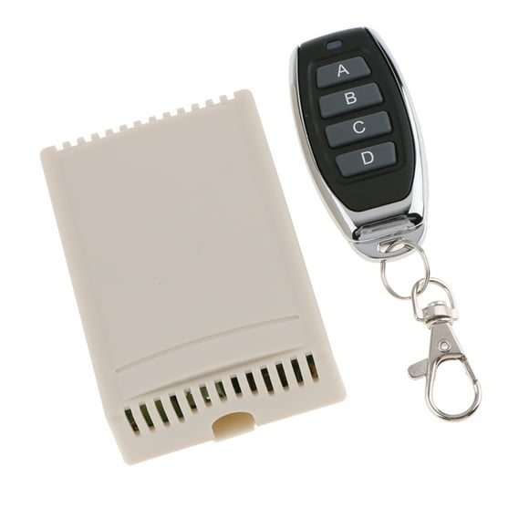 Interruptor De Control Remoto Inalámbrico DC 12V 4CH Zulema Con Receptor