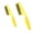 Yellow, variant on BESTSKY 2PCS Cat Brush,Fine Steel Needle Dog Brush,Deep-Root Fur Care Cat Stuff,White