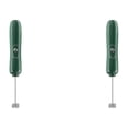 thumbnail image 1 of Cateissary Espumador de leche eléctrico ABS, alimentado por , lavable, de Color sólido, para hornear en casa, mantequilla, batidor de huevos, Verde 2Conjunto, 1 of 6