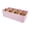 Pink, variant on kojbhygd Creative Wooden Storage Box 6 Compartment Desktop Organizer Multipurpose Container Home Office Kitchen