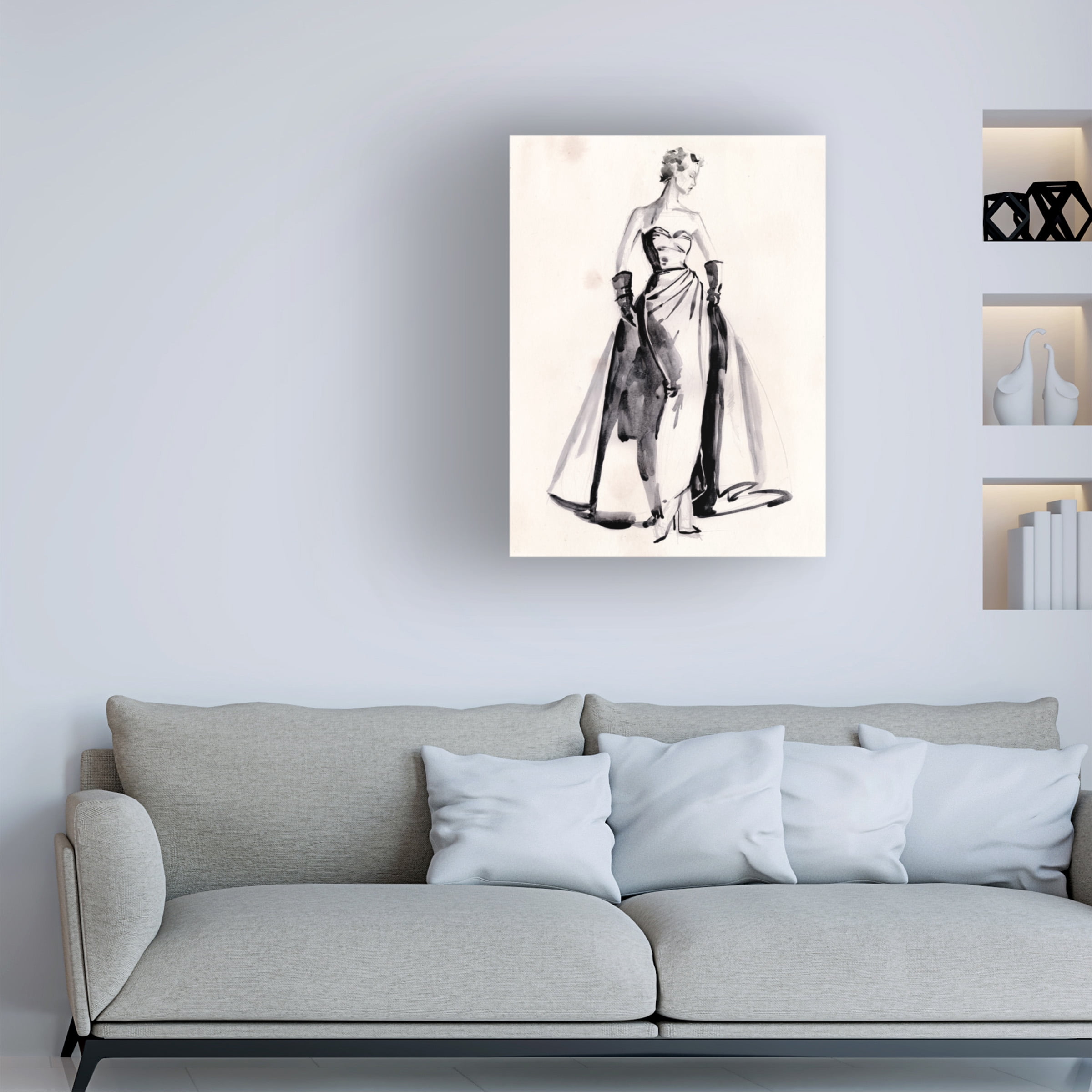 Jennifer Paxton Parker 'The Winning Look I' Canvas Art