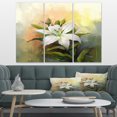 thumbnail image 1 of Design Art - White Lily Flower Oil Painting, 1 of 3