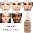 thumbnail image 2 of Phoera Foundation Makeup Full Coverage Liquid Base Brighten Long Lasting, 2 of 7
