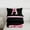 Black Pink A, variant on jejeloiu Girls Pink Bowknot Twin Comforter Sets,First Letter E Bedding Set For Kids Reversible 2-Piece