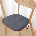 thumbnail image 4 of Zhuke Non Slip Chair Cushion With Ties Soft Padded Seat Cushion For Dining Room Kitchen Office 15 x 14 x 1.6 Inches, 4 of 4