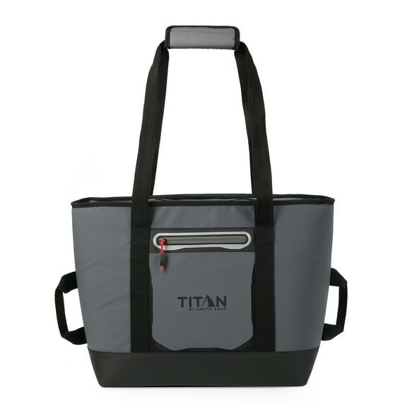 Titan by Arctic Zone 30 Can Insulated Tote, Sharkskin Gray