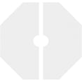 thumbnail image 4 of 20"OD x 3"ID x 8"C x 1"P Westin Architectural Grade PVC Contemporary Ceiling Medallion, Two Piece, 4 of 11