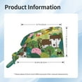 thumbnail image 5 of Cauagu Garden Farm Pattern 1 Pcs Working Caps,Adjustable Working Hats Elastic Scrub Hats Nurse Scrub Cap Nurse Hats Elastic Tie Back Hats Unisex,One Size, 5 of 7