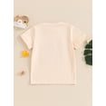 thumbnail image 4 of Bagilaanoe Toddler Baby Boy Summer T-Shirt Embroidery Short Sleeve Round Neck Tops 1T 2T 3T 4T 5T Kids Birthday Clothes, 4 of 7