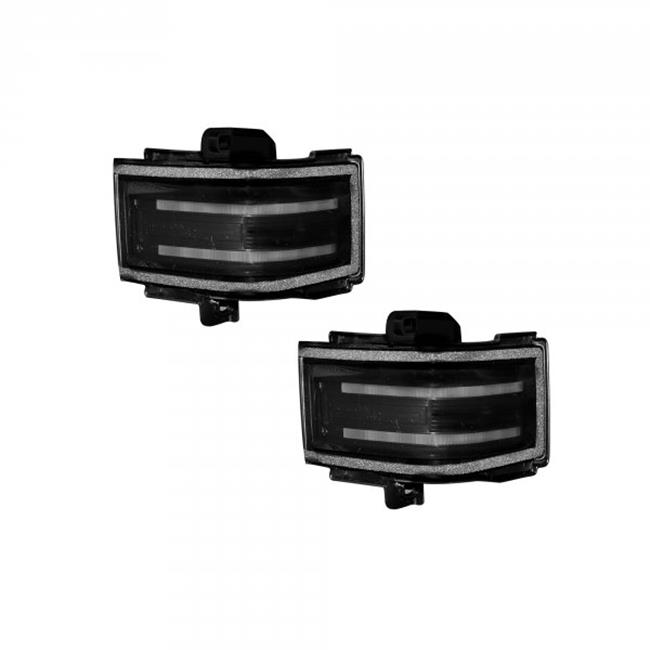 Recon Truck Accessories Rec264245whbkx Side Mirror Lenses With Recon Truck Accessories Rec264245whbkx