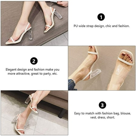 Stratford on Avon Credentials Recognition Fortunenine noir femmes talon sangle boucle bloc clair gros talon haut bout ouvert sandale chaussures d'été talons | Walmart Canada Stratford on Avon Credentials Recognition Fortunenine noir femmes talon sangle boucle bloc clair gros talon haut bout ouvert sandale chaussures d'été talons | Walmart Canada
