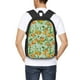 thumbnail image 4 of Easygdp Tangerine Mochila de Gran Capacidad Minimalista Ideal para Escuela, Viajes y Uso Diario, 4 of 6