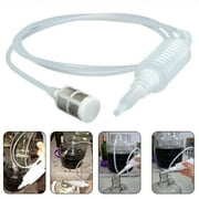 Fresh Designs, Portable Manual Oil Pump, Siphon Tube Car Hose Extractor, Liquor Transfer Sucker, Car Oil Pump for Easy Fluid Movement Just Released | Polyester, White, TistGsts