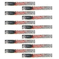 thumbnail image 1 of 12pcs Durable Adhesive Stickers Wraps 270 x 30mmGrid/Skull Print Skull and Red, 1 of 8