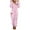 B01-Pink, variant on QATAINLAV Women's Plush Hooded Jumpsuit Cute Graphic Christmas Onesie Pajamas Long Sleeve Winter Warm Fleece Sleepwear, Pink, S