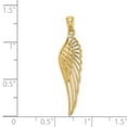 thumbnail image 4 of Finest Gold 14K Yellow Gold Angel Wing Pendant, 4 of 4