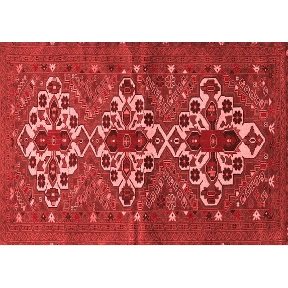 Ahgly Company Indoor Rectangle Persian Red Traditional Area Rugs, 2' x 3'