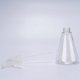 thumbnail image 2 of Paquete de 4 botellas de spray de plástico vacías transparentes, botella de spray de agua recargable para soluciones de limpieza Namotu HQ-140, 2 of 2