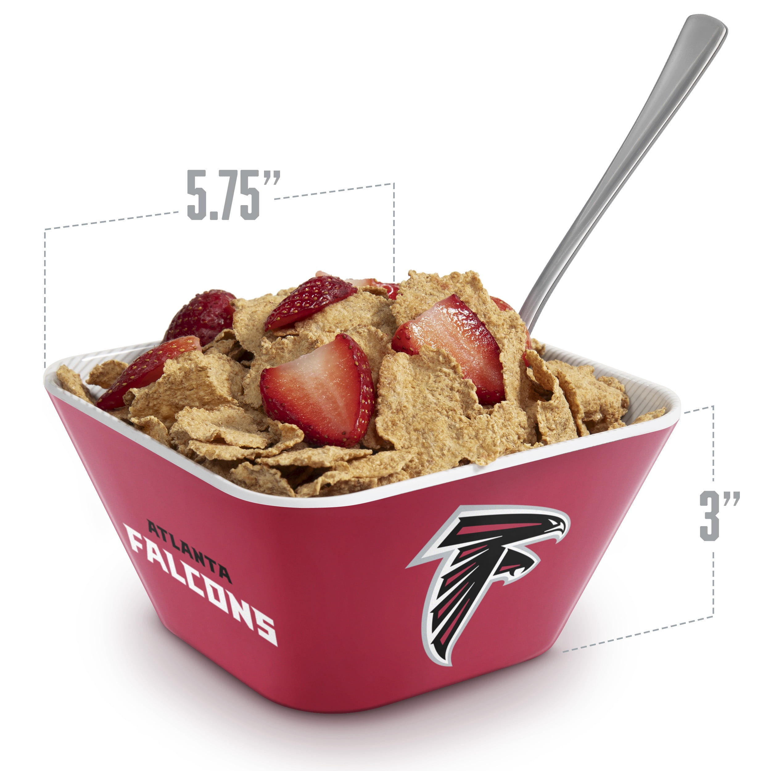 YouTheFan NFL Atlanta Falcons Small Snack Bowl