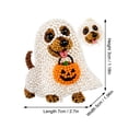 thumbnail image 2 of Halloween Beaded Animal DIY Kit 3D Pearl Beading Craft Set for Beginners Spooky Ghost Pendants Home Decor Gift, 2 of 4