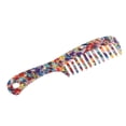 thumbnail image 1 of Peine de dientes anchos Unique Bargains antiestático para cabello grueso y rizado multicolor, 1 of 8