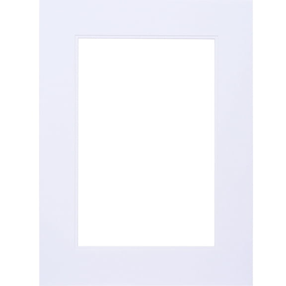 18" x 24" White Double Mat with 12" x 18" Opening by Studio Decor - Acid Free Mat Board for Pictures - Documents - Certificates - Artwork - and Prints - 1 Pack