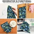thumbnail image 7 of GZHJMY Blueberry Kitchen Dish Towel 4 Pack, Soft Absorbent Dishcloths Reusable Hand Towel Washable Tea Towels for Home Kitchen Bar Table Decor, 28 x 18 Inch, 7 of 7