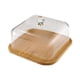 thumbnail image 5 of Soporte para tartas con tapa, plato de madera para tartas con tapa, base de madera, bandeja para servir frutas, cúpula de postre con base para, 5 of 9