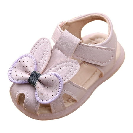 

niuredltd toddler baby girl shoes dew toe shoe bag head sandals girl sandals baby covers sandals for 0 to 2 years size 15
