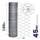 thumbnail image 2 of Malla Hexagonal Reforzar Akron 22x25x100 (gallinera/conejera/para Corral) 60-04r, 2 of 2