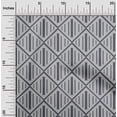 thumbnail image 1 of oneOone Polyester Lycra Fabric Check Kasuri Print Fabric By The Yard 56 Inch Wide, 1 of 4