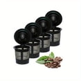 thumbnail image 3 of QJUHUNG Reusable K-Cups for Keurig Coffee Makers  Bpa-Free  Universal Fit  Black Refillable K-Cups Coffee Filters for 1.0 And 2.0 Keurig Brewers ZZZ, 3 of 7