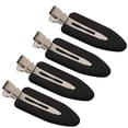 thumbnail image 2 of Juego de pinzas para el pelo, 4 piezas, para mujer y hombre, diseño de hojas, plástico, 6 cm, 2 of 5