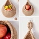 thumbnail image 4 of Wall Hanging Fruit Baskets for Kitchen 3 Pack Woven Produce Holder Vegetable Hanging Basket C, 4 of 5
