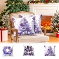 thumbnail image 2 of PEIBang Vintage Christmas Throw Pillow Covers,Xmas Decorations,Winter Holiday Decorative Pillow Case for Bedroom Sofa Couch, 2 of 6